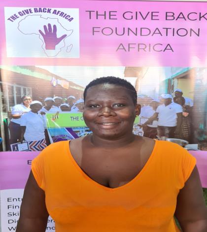 Afua, a foundation programme recipient